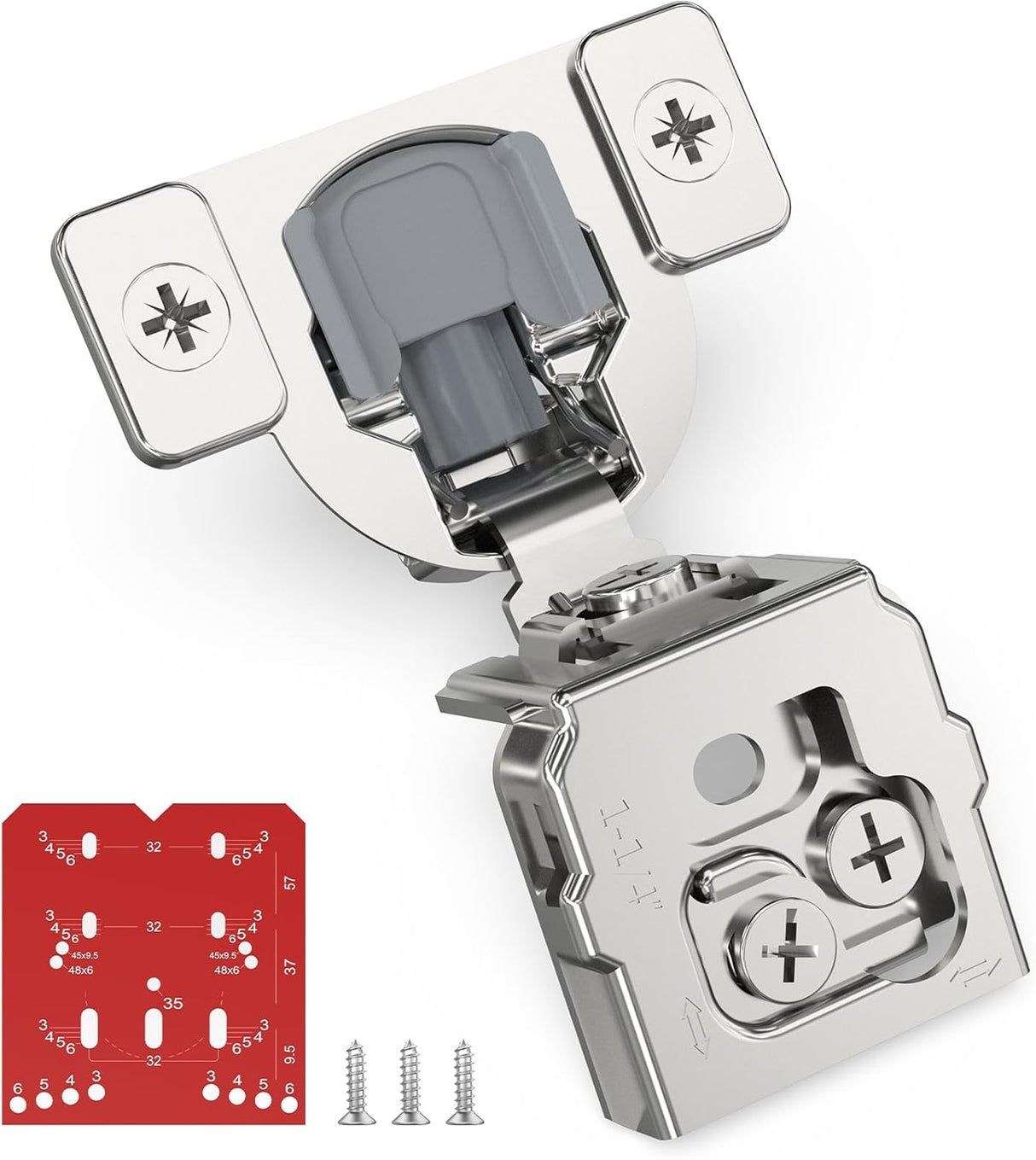 1-1/4'' overlay hinge