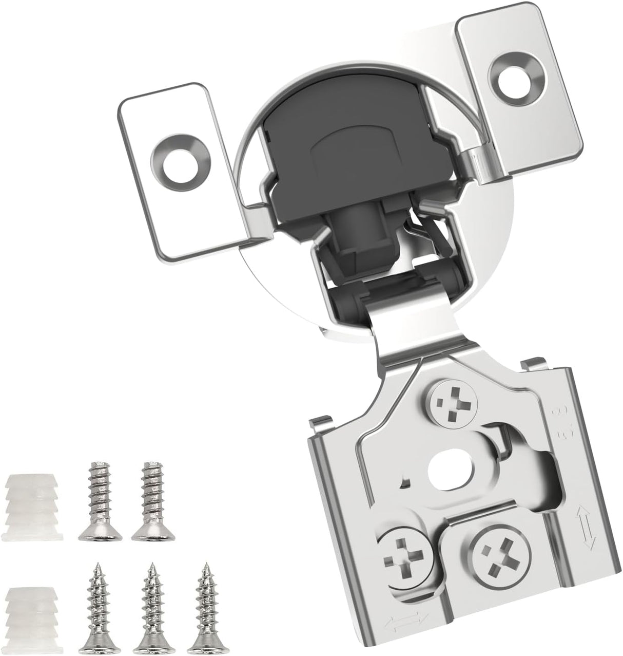 105° Open Angle 3D Soft Close Concealed Hinge for Face Frame Door
