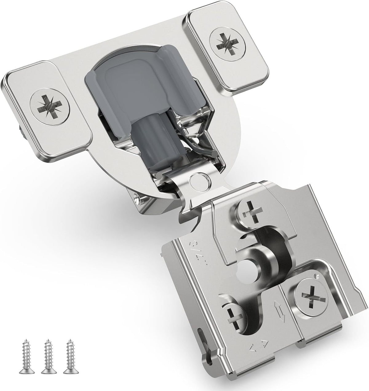 3D Adjustable 105° Opening Smooth Slow Soft Close Cabinet Hinges
