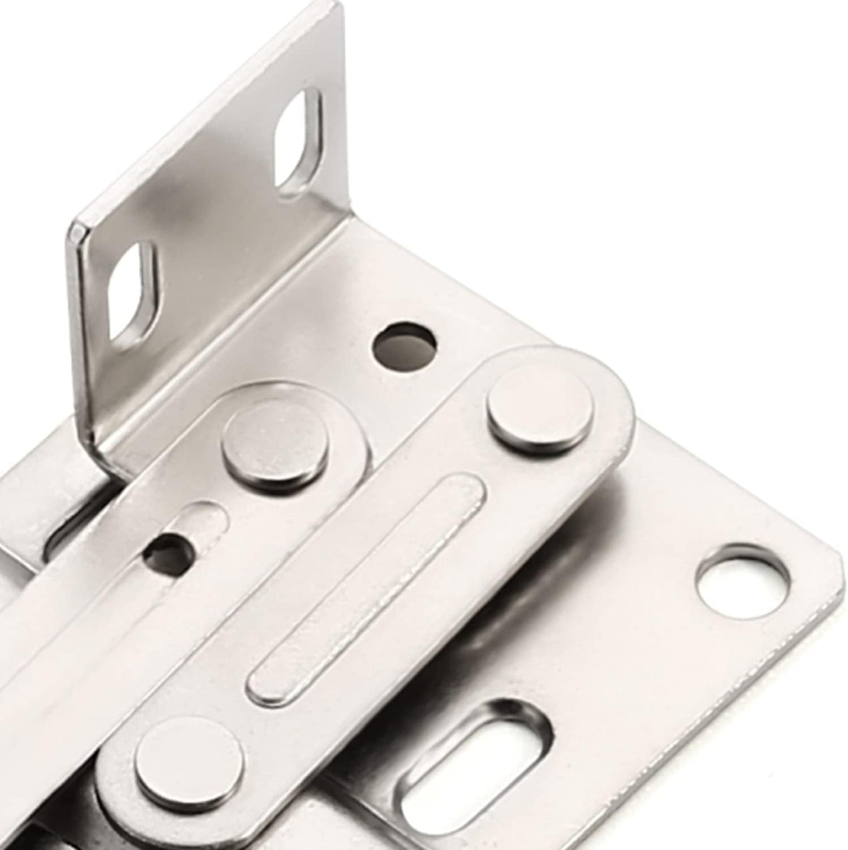 Chibery Nickel Plated Steel Tip Out Tray Hinges, Scissor Hinges for Kitchen Sink or Bathroom Cabinet Organizer, Sink Front Drawer, Compatible Both Face Frame & Frameless