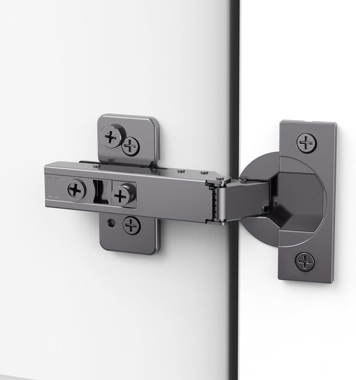Black Titanium Plated Self Soft Closing 3D Adjustment Stop 85°&105 ° Hinges for Cabinet Door