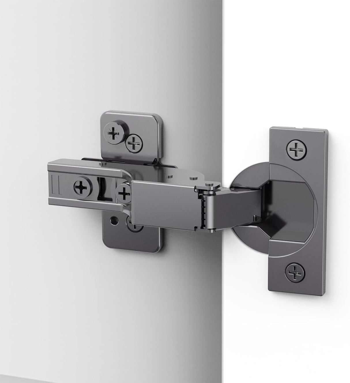 Black Titanium Plated Self Soft Closing 3D Adjustment Stop 85°&105 ° Hinges for Cabinet Door