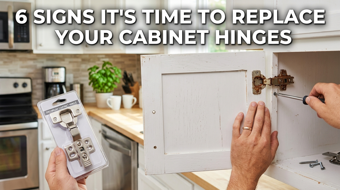 6 Signs It's Time to Replace Your Cabinet Hinges (And How to Do It This Weekend)