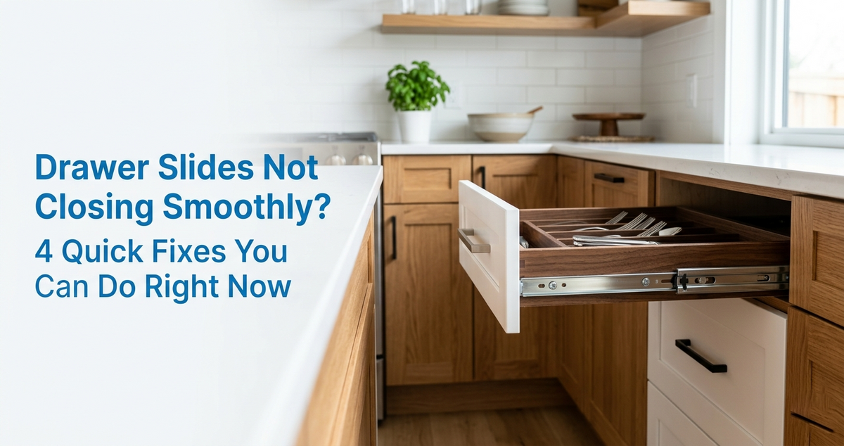 Drawer Slides Not Closing Smoothly? 4 Quick Fixes You Can Do Right Now ...