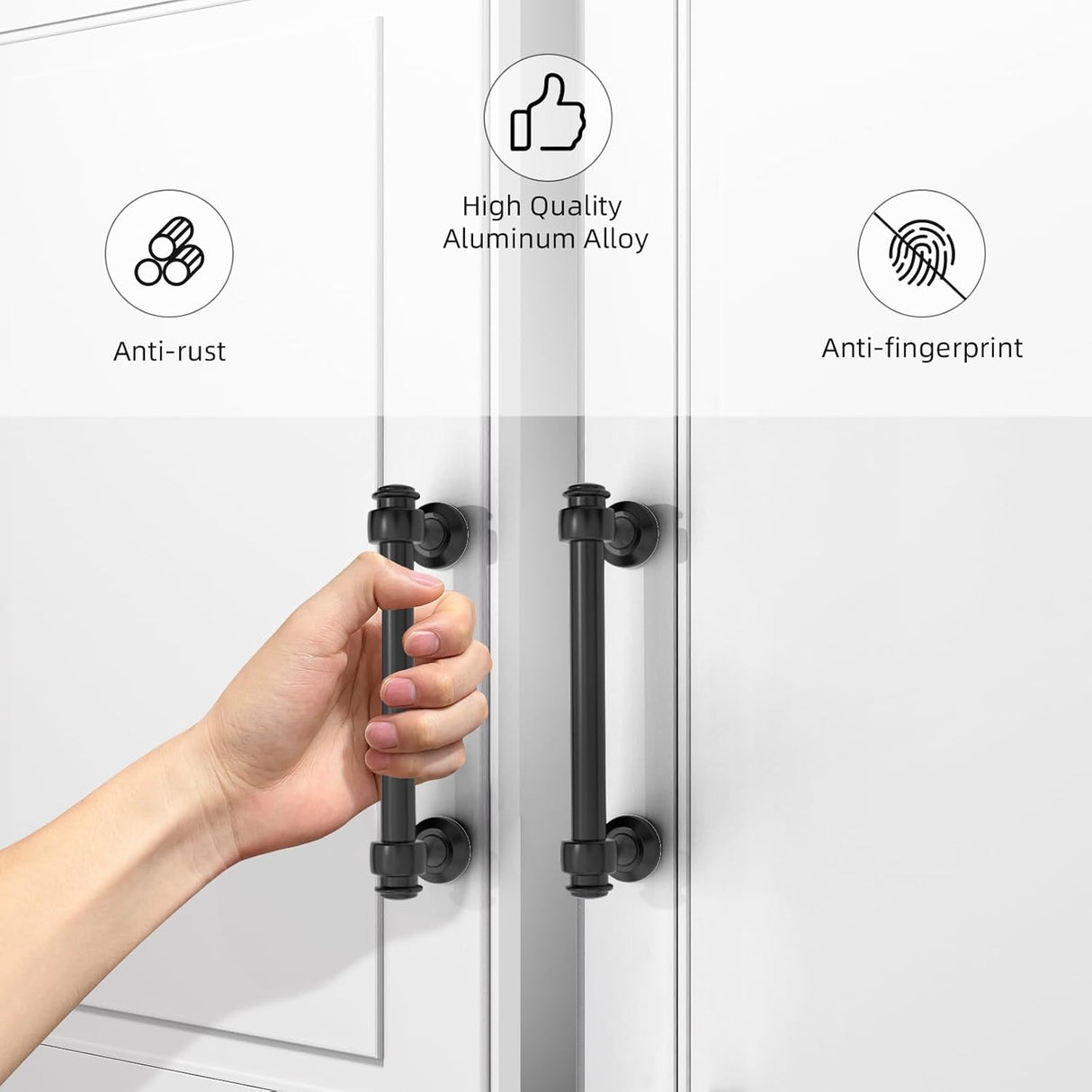 Features of cabinet handles