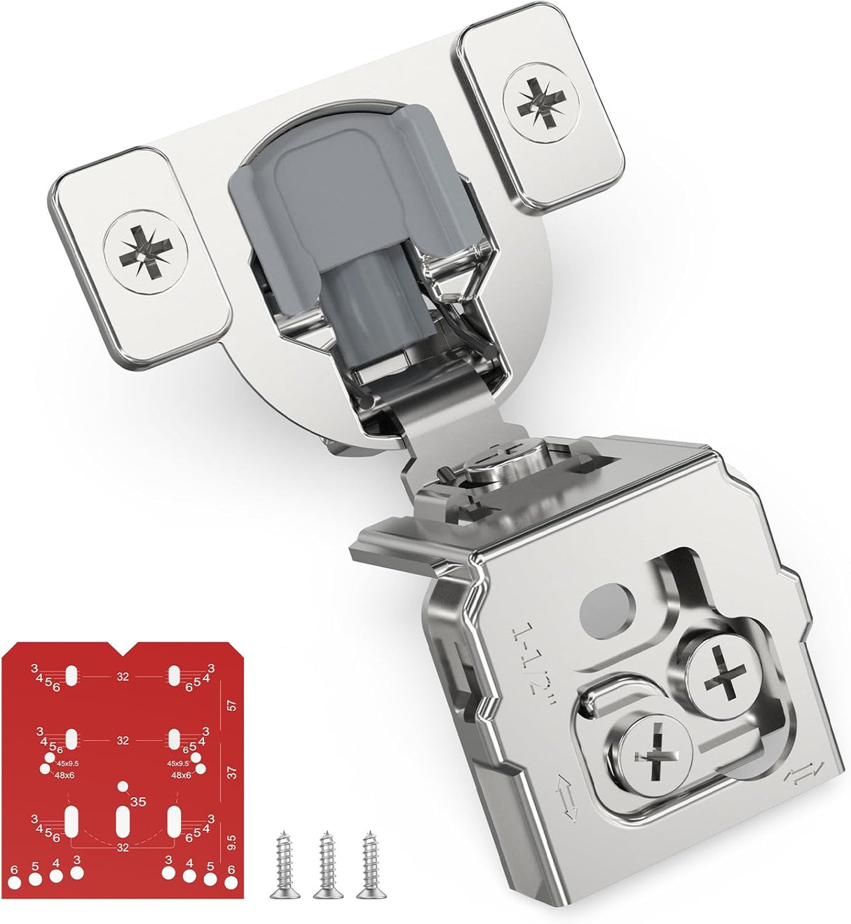 1-1/2'' overlay hinge