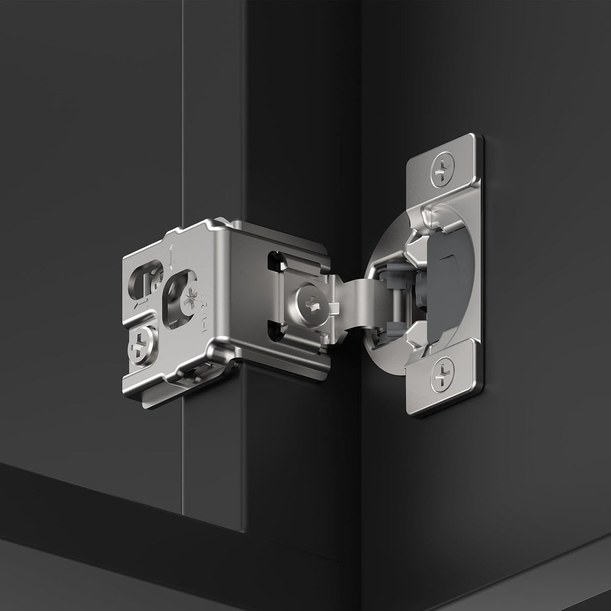 1-1/2 inch Hinge installation example