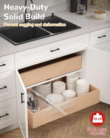 3/4 Extension Center Mount Heavy Duty Concealed Drawer Slides