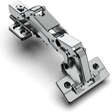 Frameless Full Overlay 175° Soft Close Lazy Susan Hinges, Clip ON Plate, Chibery Multi-Pivot Concealed Hardware for Corner Kitchen Cabinet, Cupboard Folded, Folden Door, Closets