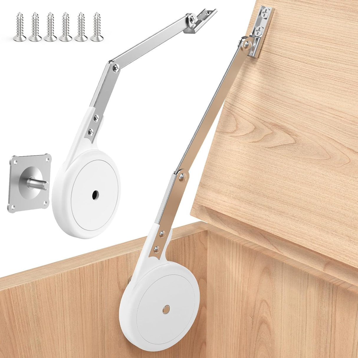 Hinges and hinge mounting accessories