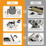 105° Open Angle 3D Soft Close Concealed Hinge for Face Frame Door