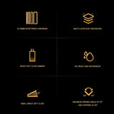 95° 45mm Euro Concealed Frameless Soft Close Cabinet Hinge