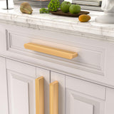 Brushed Gold Handle Display