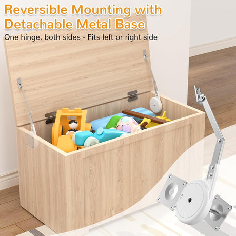 Hinge installation example