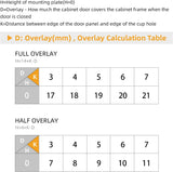 Black Titanium Plated Self Soft Closing 3D Adjustment Stop 85°＆105 ° Hinges for Cabinet Door