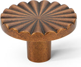 Antique Brass Canadian Sunflower Knob
