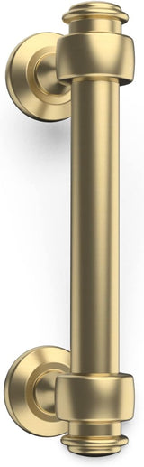 brushed brass cabinet pull