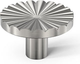 Brushed Satin Nickel Canadian Sunflower Knob