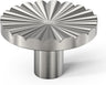 Brushed Satin Nickel Canadian Sunflower Knob