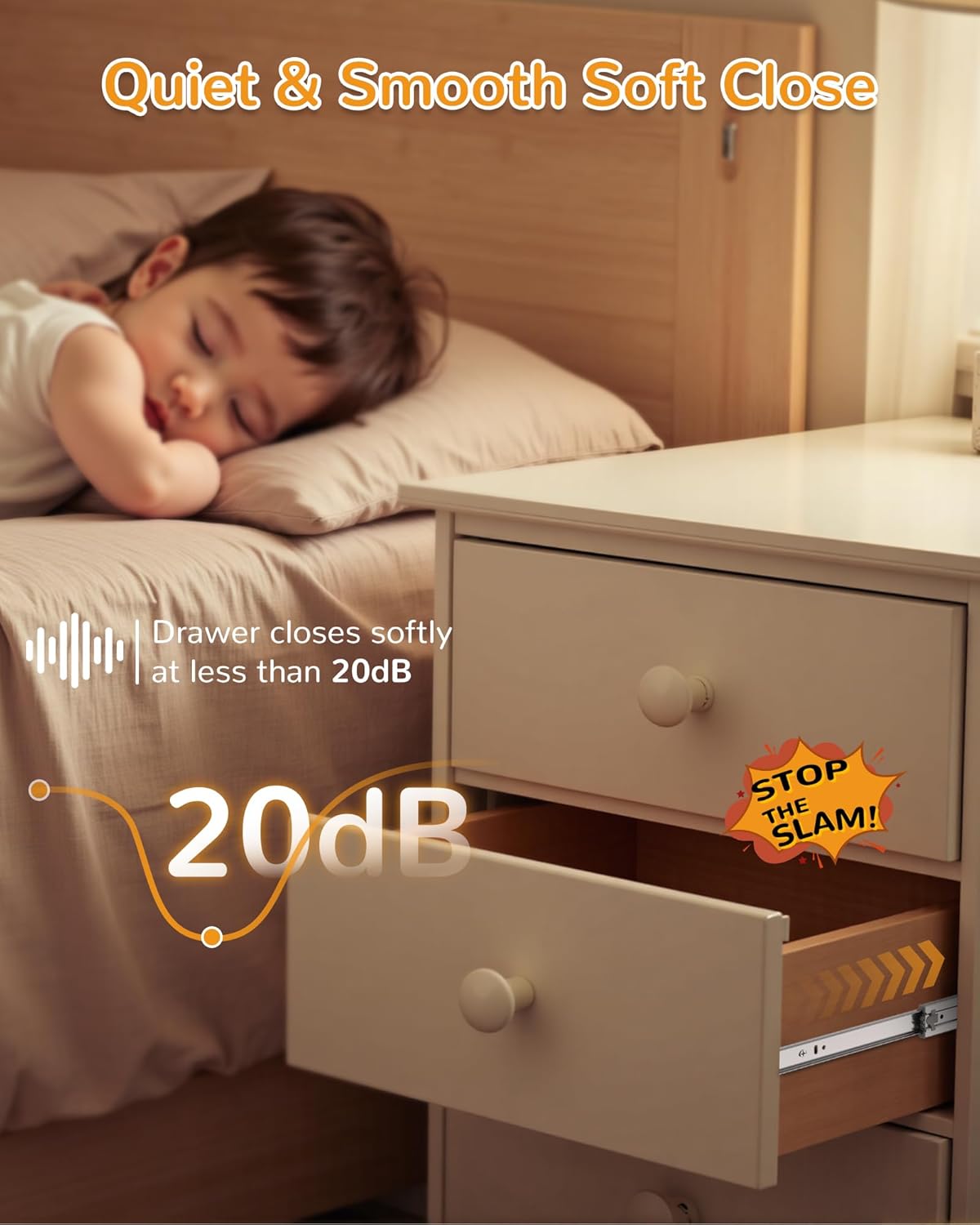 Side Mount Soft Close Drawer Slides