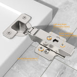 cabinet door hinges installation instructions