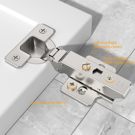 cabinet door hinges installation instructions