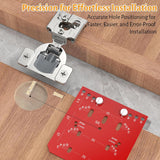 Chibery 3D Soft Close Concealed Hinge for Face Frame Door, Self Closing 105° Smooth Slow Close Quite Hinges, Hidden Stainless Steel Hinge for Kitchen Cabinet Door, Satin Nickel