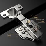 95° 45mm Euro Concealed Frameless Soft Close Cabinet Hinge